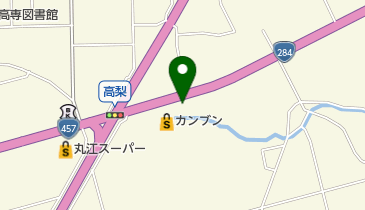 萩荘郵便局の地図画像