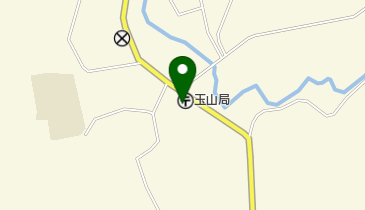 玉山郵便局の地図画像