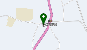 江刺家郵便局の地図画像