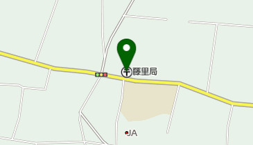 藤里郵便局の地図画像