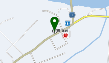 御所郵便局の地図画像