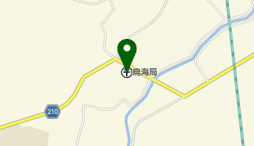 鳥海郵便局の地図画像