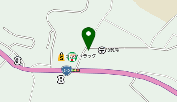 竹駒郵便局の地図画像