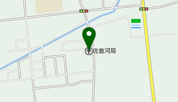佐倉河郵便局の地図画像