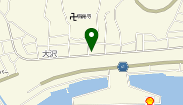 岩手大沢簡易郵便局の地図画像