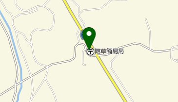 舞草簡易郵便局の地図画像