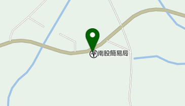 南股簡易郵便局の地図画像
