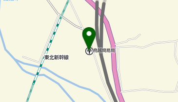 鳥越簡易郵便局の地図画像