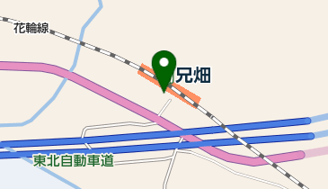 兄畑簡易郵便局の地図画像