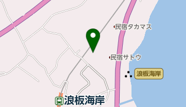 浪板簡易郵便局の地図画像