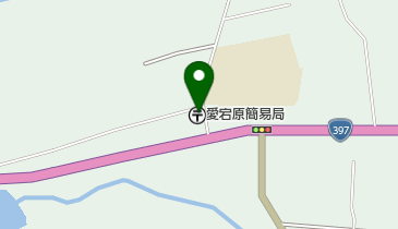 愛宕原簡易郵便局の地図画像