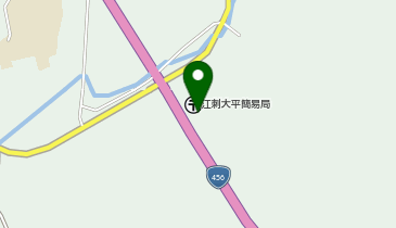 江刺大平簡易郵便局の地図画像