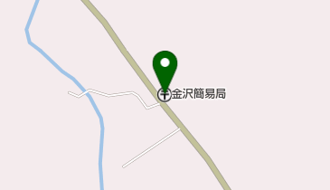 金沢簡易郵便局の地図画像