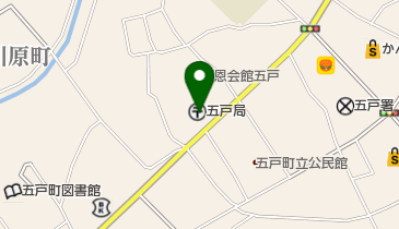 五戸郵便局の地図画像