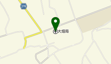 大畑郵便局の地図画像