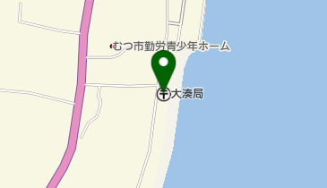 大湊郵便局の地図画像