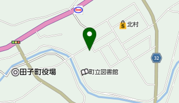 田子郵便局の地図画像