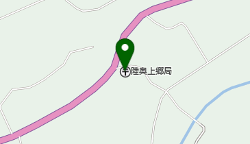 陸奥上郷郵便局の地図画像