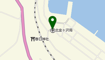北金ヶ沢郵便局の地図画像