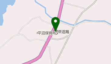 平沼郵便局の地図画像