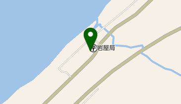 岩屋郵便局の地図画像