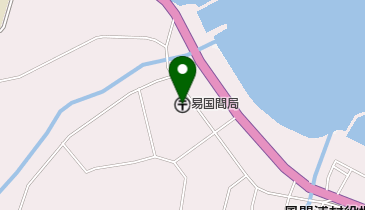 易国間郵便局の地図画像