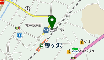 舞戸郵便局の地図画像