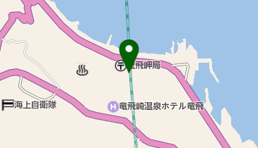 龍飛岬郵便局の地図画像