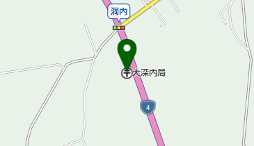 大深内郵便局の地図画像