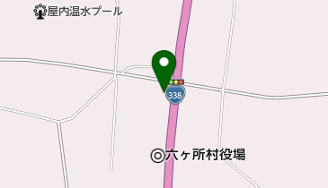 六ケ所郵便局の地図画像