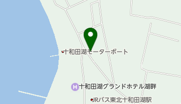 十和田湖郵便局の地図画像