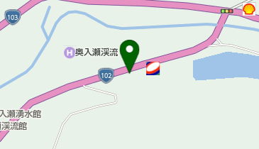 焼山郵便局の地図画像