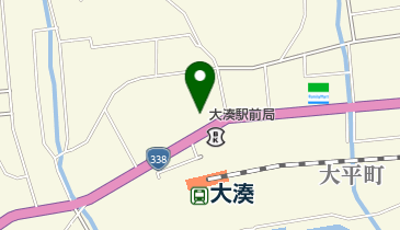 大湊駅前郵便局の地図画像