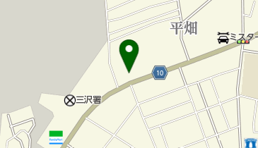 三沢平畑郵便局の地図画像