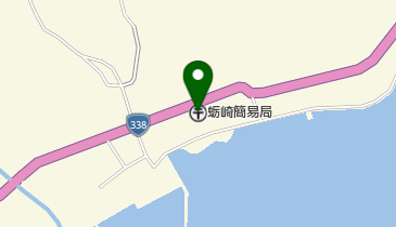 蛎崎簡易郵便局の地図画像