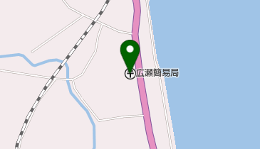 広瀬簡易郵便局の地図画像