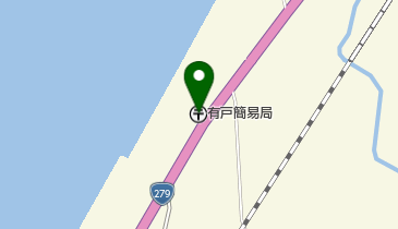 有戸簡易郵便局の地図画像