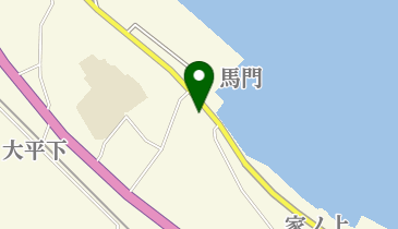 馬門簡易郵便局の地図画像