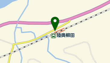 柳田簡易郵便局の地図画像