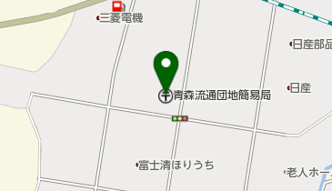 青森流通団地簡易郵便局の地図画像