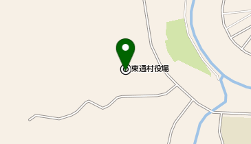 東通村役場内簡易郵便局の地図画像