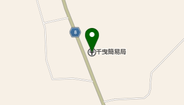 千曳簡易郵便局の地図画像