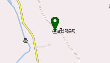唐竹簡易郵便局の地図画像