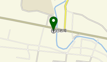 白岩郵便局の地図画像