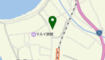 鼠ヶ関郵便局の地図画像