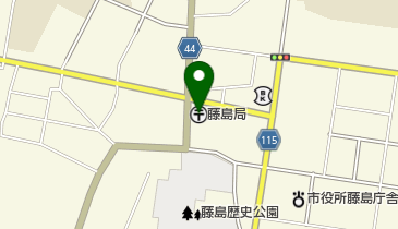 藤島郵便局の地図画像