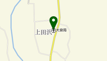 大泉郵便局の地図画像