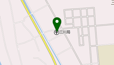 三川郵便局の地図画像