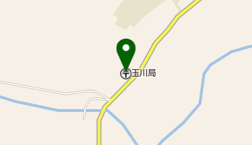 玉川郵便局の地図画像