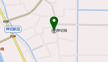 押切郵便局の地図画像